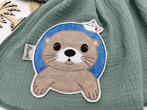 Otter - doodle Stickdatei